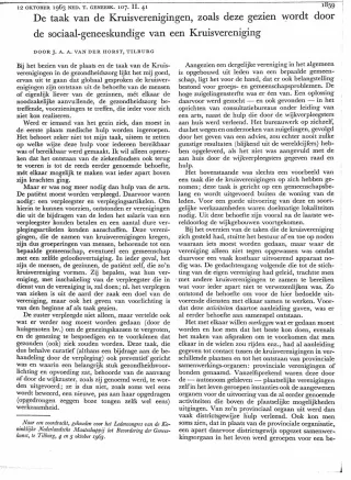 Eerste pagina van het artikel zoals het is gepubliceerd in het tijdschrift