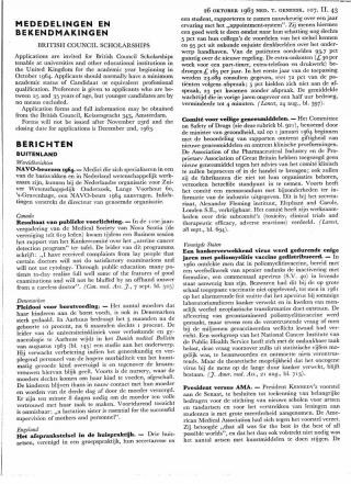 Eerste pagina van het artikel zoals het is gepubliceerd in het tijdschrift