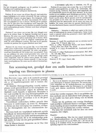 Eerste pagina van het artikel zoals het is gepubliceerd in het tijdschrift