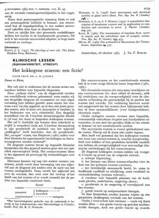 Eerste pagina van het artikel zoals het is gepubliceerd in het tijdschrift