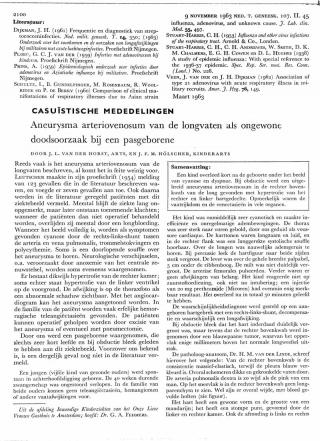 Eerste pagina van het artikel zoals het is gepubliceerd in het tijdschrift