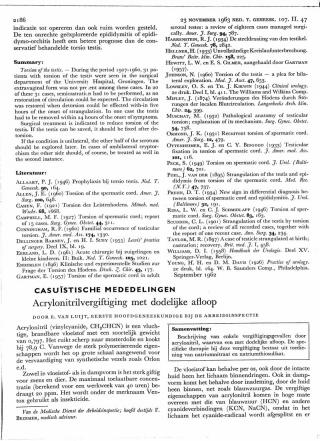 Eerste pagina van het artikel zoals het is gepubliceerd in het tijdschrift