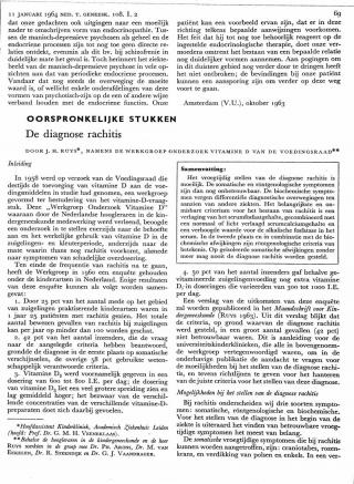 Eerste pagina van het artikel zoals het is gepubliceerd in het tijdschrift