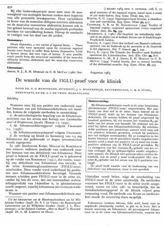 Eerste pagina van het artikel zoals het is gepubliceerd in het tijdschrift