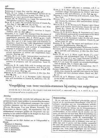 Eerste pagina van het artikel zoals het is gepubliceerd in het tijdschrift