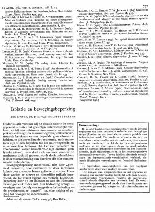 Eerste pagina van het artikel zoals het is gepubliceerd in het tijdschrift