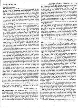 Eerste pagina van het artikel zoals het is gepubliceerd in het tijdschrift