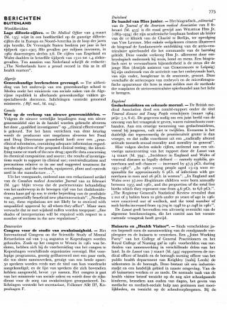 Eerste pagina van het artikel zoals het is gepubliceerd in het tijdschrift