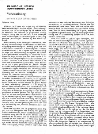 Eerste pagina van het artikel zoals het is gepubliceerd in het tijdschrift