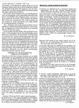 Eerste pagina van het artikel zoals het is gepubliceerd in het tijdschrift