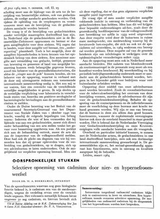 Eerste pagina van het artikel zoals het is gepubliceerd in het tijdschrift