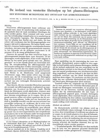 Eerste pagina van het artikel zoals het is gepubliceerd in het tijdschrift