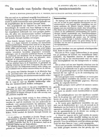 Eerste pagina van het artikel zoals het is gepubliceerd in het tijdschrift