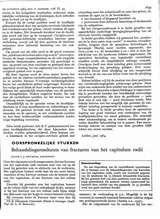 Eerste pagina van het artikel zoals het is gepubliceerd in het tijdschrift