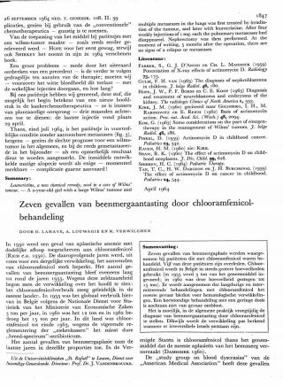 Eerste pagina van het artikel zoals het is gepubliceerd in het tijdschrift