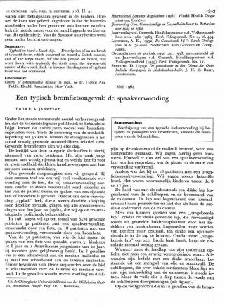 Eerste pagina van het artikel zoals het is gepubliceerd in het tijdschrift