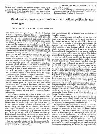 Eerste pagina van het artikel zoals het is gepubliceerd in het tijdschrift