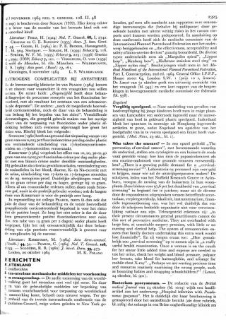 Eerste pagina van het artikel zoals het is gepubliceerd in het tijdschrift