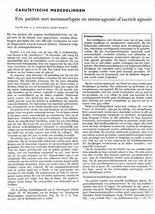 Eerste pagina van het artikel zoals het is gepubliceerd in het tijdschrift