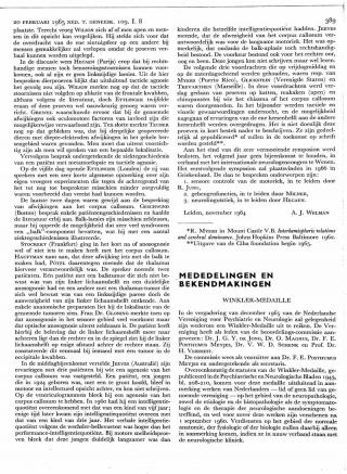 Eerste pagina van het artikel zoals het is gepubliceerd in het tijdschrift