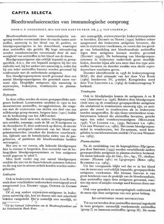 Eerste pagina van het artikel zoals het is gepubliceerd in het tijdschrift