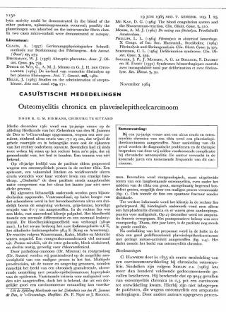 Eerste pagina van het artikel zoals het is gepubliceerd in het tijdschrift