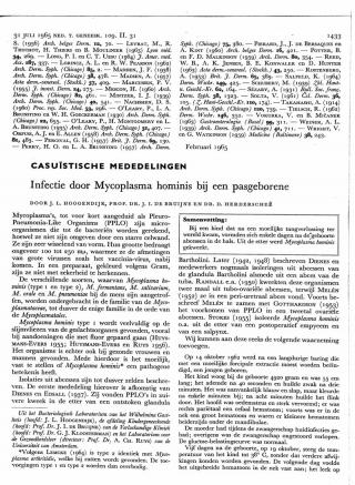 Eerste pagina van het artikel zoals het is gepubliceerd in het tijdschrift