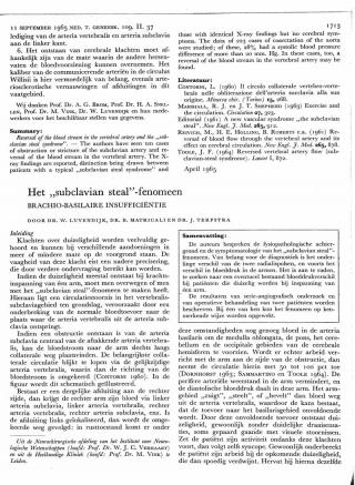 Eerste pagina van het artikel zoals het is gepubliceerd in het tijdschrift