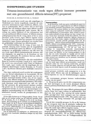 Eerste pagina van het artikel zoals het is gepubliceerd in het tijdschrift