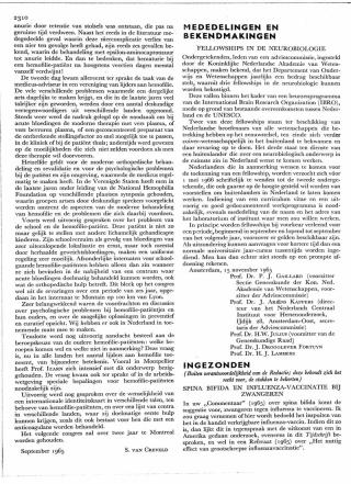 Eerste pagina van het artikel zoals het is gepubliceerd in het tijdschrift