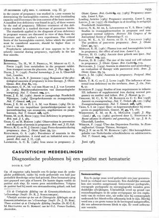 Eerste pagina van het artikel zoals het is gepubliceerd in het tijdschrift