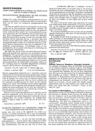 Eerste pagina van het artikel zoals het is gepubliceerd in het tijdschrift
