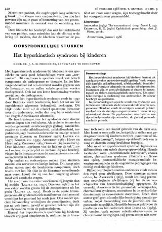 Eerste pagina van het artikel zoals het is gepubliceerd in het tijdschrift