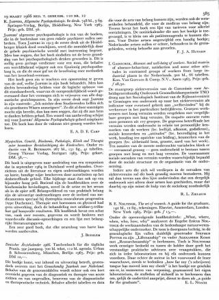 Eerste pagina van het artikel zoals het is gepubliceerd in het tijdschrift