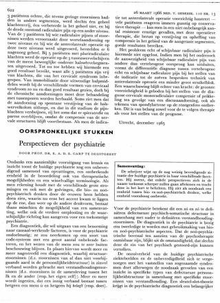 Eerste pagina van het artikel zoals het is gepubliceerd in het tijdschrift