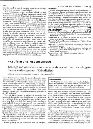 Eerste pagina van het artikel zoals het is gepubliceerd in het tijdschrift