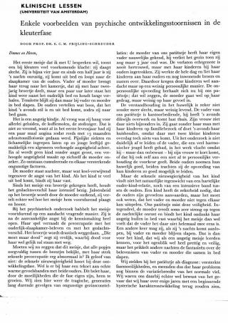 Eerste pagina van het artikel zoals het is gepubliceerd in het tijdschrift