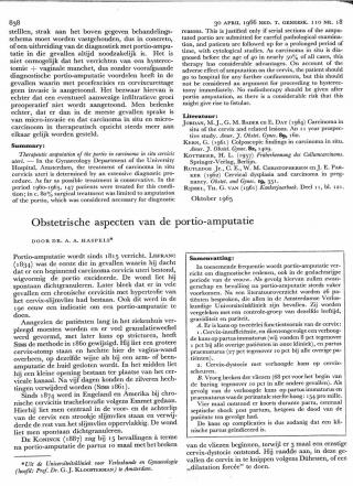 Eerste pagina van het artikel zoals het is gepubliceerd in het tijdschrift