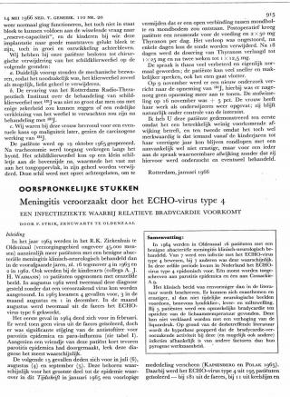 Eerste pagina van het artikel zoals het is gepubliceerd in het tijdschrift