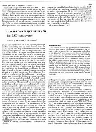 Eerste pagina van het artikel zoals het is gepubliceerd in het tijdschrift