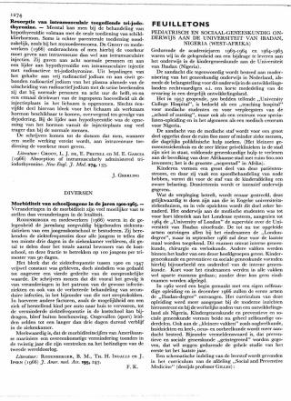 Eerste pagina van het artikel zoals het is gepubliceerd in het tijdschrift