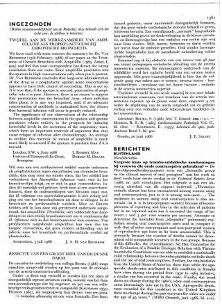 Eerste pagina van het artikel zoals het is gepubliceerd in het tijdschrift