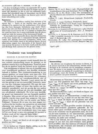 Eerste pagina van het artikel zoals het is gepubliceerd in het tijdschrift