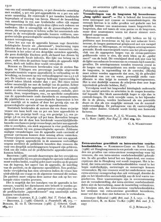 Eerste pagina van het artikel zoals het is gepubliceerd in het tijdschrift