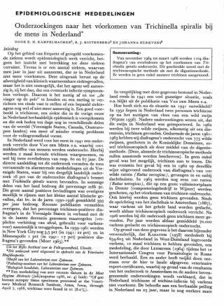 Eerste pagina van het artikel zoals het is gepubliceerd in het tijdschrift