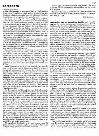 Eerste pagina van het artikel zoals het is gepubliceerd in het tijdschrift