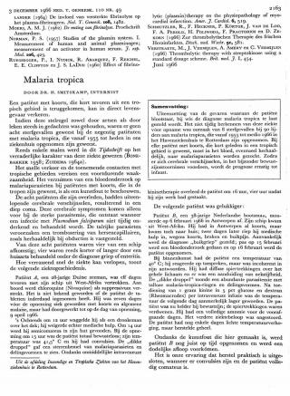 Eerste pagina van het artikel zoals het is gepubliceerd in het tijdschrift