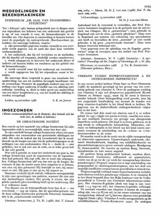 Eerste pagina van het artikel zoals het is gepubliceerd in het tijdschrift