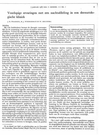 Eerste pagina van het artikel zoals het is gepubliceerd in het tijdschrift