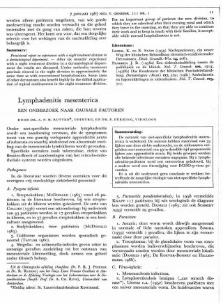 Eerste pagina van het artikel zoals het is gepubliceerd in het tijdschrift